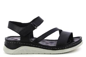 Босоножки Alice на танкетке Casas, черный