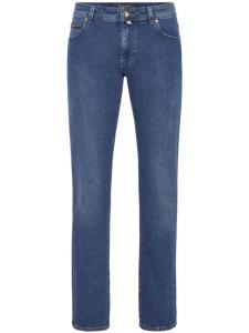 Billionaire джинсы классического кроя с нашивкой-логотипом, синий