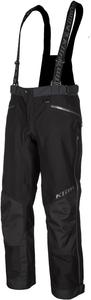 Мужские неутепленные брюки для снегохода KLIM Powerxross, Black - Asphalt