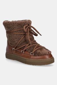 Кроссовки из завитой кожи Inuikii, коричневый