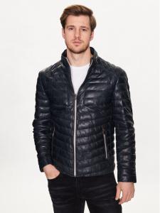 Кожаная куртка стандартного кроя Milestone, синий