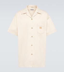 Джинсовая рубашка Miu Miu, Naturale