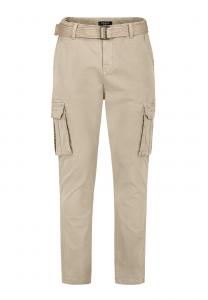 Брюки карго MIT GÜRTEL UND SEITENTASCHEN Sublevel, бежевый