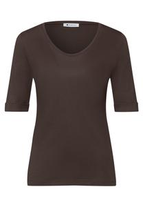 STREET ONE Футболка в цвете Chocolate