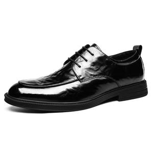 CHINT Повседневные кожаные туфли мужские низкие, черные/темно-коричневые