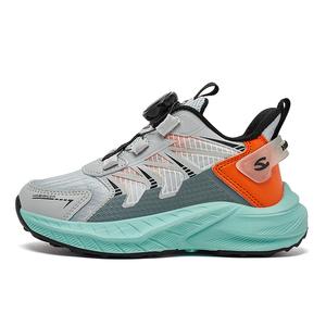 Низкие повседневные кроссовки с амортизацией и износостойкостью для детей HOBIBEAR, серый