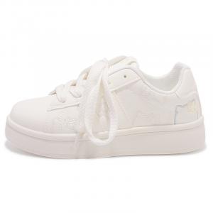 Shen Linsen Износостойкие, амортизирующие, низкие, женские, белые, кроссовки для скейтбординга