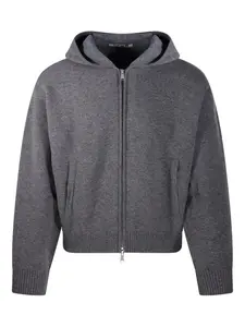 Вязаная толстовка на молнии Coor, серый