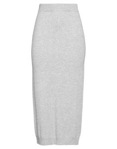 Юбка миди Brunello Cucinelli, светло-серый