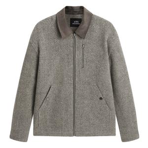 Куртка Chanel Inspired для мужчин PEACEBIRD MEN, cashmere хаки, batch 1