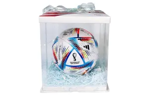 Adidas Размер 54 размер футбольный резиновый бесшовный термосварной unisex белый/небесно-голубой/флуоресцентный красный