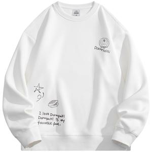 Свитшот унисекс Doraemon, розовый (с флисовой подкладкой)