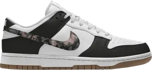Кроссовки Nike Dunk Low Unlocked By You, черно-белый