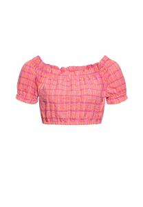 Топ бандо ручная работа Австрия Queen Kerosin, красный