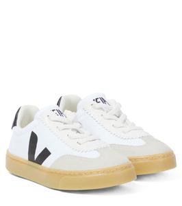 Холщовые кроссовки Volley Veja Kids, White_Black