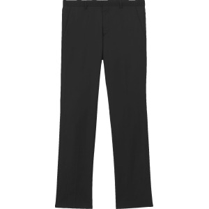 Брюки Burberry Grain De Poudre Wool Tailored Trousers 'Black', черный