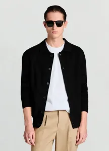 С воротником-кардиганом Calliope, Nero