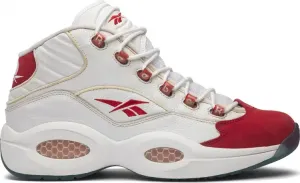 Кроссовки question mid '10th anniversary' Reebok, белый