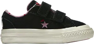 Кроссовки Converse Hello Kitty x One Star 2V Suede Low Top TD Black, черный