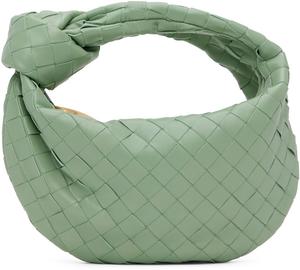 Зеленая мини-сумка Jodie Bottega Veneta