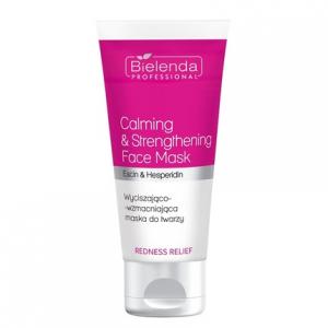 Профессиональная успокаивающая и укрепляющая маска для лица от покраснений 150 мл Bielenda