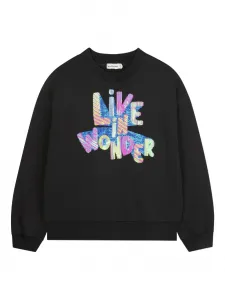 Толстовка с пайетками Billieblush, черный