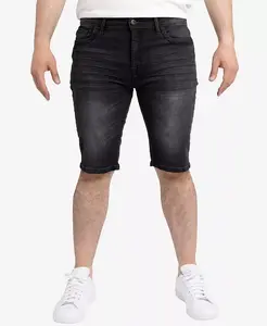 Мужские джинсовые шорты с декоративной строчкой Saddle Stitch CULTURA, серый