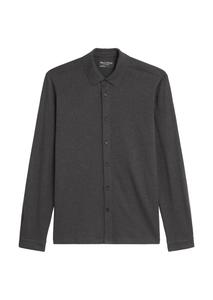 Marc O'Polo Рубашка на пуговицах Regular fit в темно-сером цвете