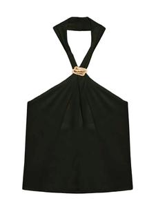 Топ No Matter What, темно-зеленый