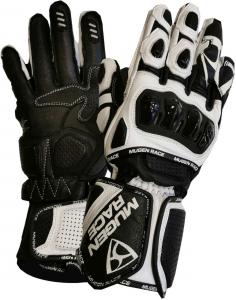 Мотоциклетные перчатки MUGENRACE chili sport, Black/White