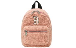 Полиэстеровый рюкзак мини унисекс розовый MLB