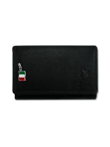 Кожаный кошелек Florence, черный, примерно 12 см Florence