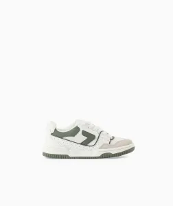 Детские спортивные кроссовки с эластичными шнурками и липучкой Zippy, темно-зеленый