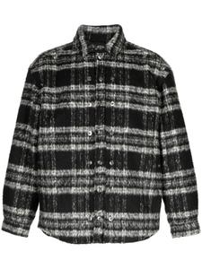 Y/Project фактурная куртка-рубашка в полоску, черный