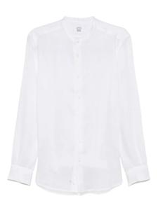 Льняная рубашка Mazzarelli, белый