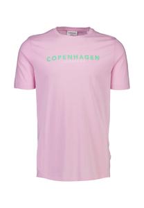 Футболка с принтом Lindbergh, светло-розовый