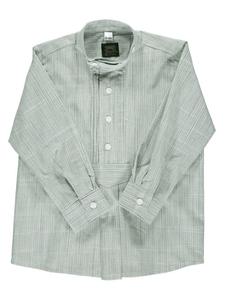 Детская традиционная рубашка Келаро традиционного зеленого цвета OS-Trachten