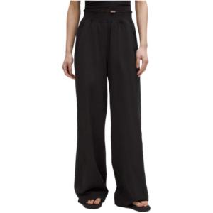 Эластичные повседневные брюки Stretch Woven для женщин Lululemon, черный