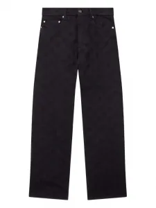 Джинсы прямого кроя Casablanca, черный