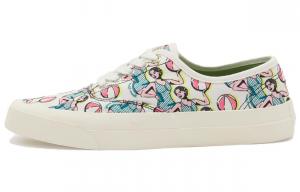 Maison Kitsune Низкие кеды Canvas Unisex Multicolor