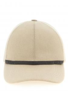 Бейсболка Brunello Cucinelli, бежевый