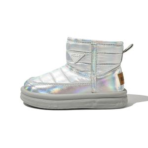 Износостойкие высокие детские ботинки для детей BELLE, серебряный