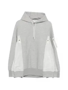 Толстовки и худи Sacai, серый