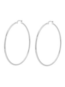 Adeliás Женские серьги - серьги-кольца из серебра 925 пробы