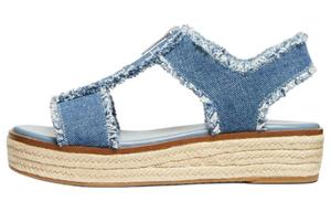 Женские синие сандалии на одной брезке MICHAEL KORS