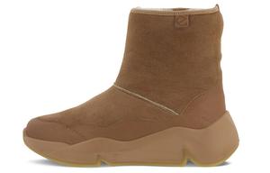 Зимние ботинки женские коричневые Ecco