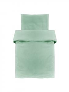 Постельное белье 80 x 80 см / 35 x 40 см - однотонное зеленого цвета Makian
