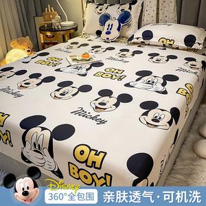 Disney Простыня на резинке 180х200 см, флисовая, нескользящая, дышащая