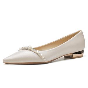Ainer-cat Ainer cat Casual Single Shoes 2.5cm Women's Apricot