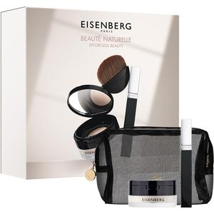 Тональная основа EISENBERG Coffret Beauté Naturelle, Poudre Libre Effet Floutant & Ultra-Perfecteur 01 Translucide Neutre 7 g + Le Mascara Noir 6,8 ml + Schwarzes Täschchen 1x / 1 Stk.